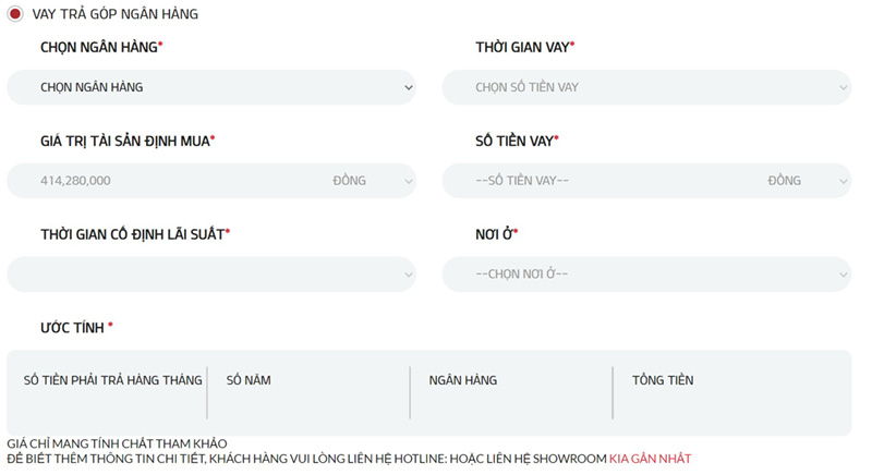 thiet ke web ban oto trang tra gop
