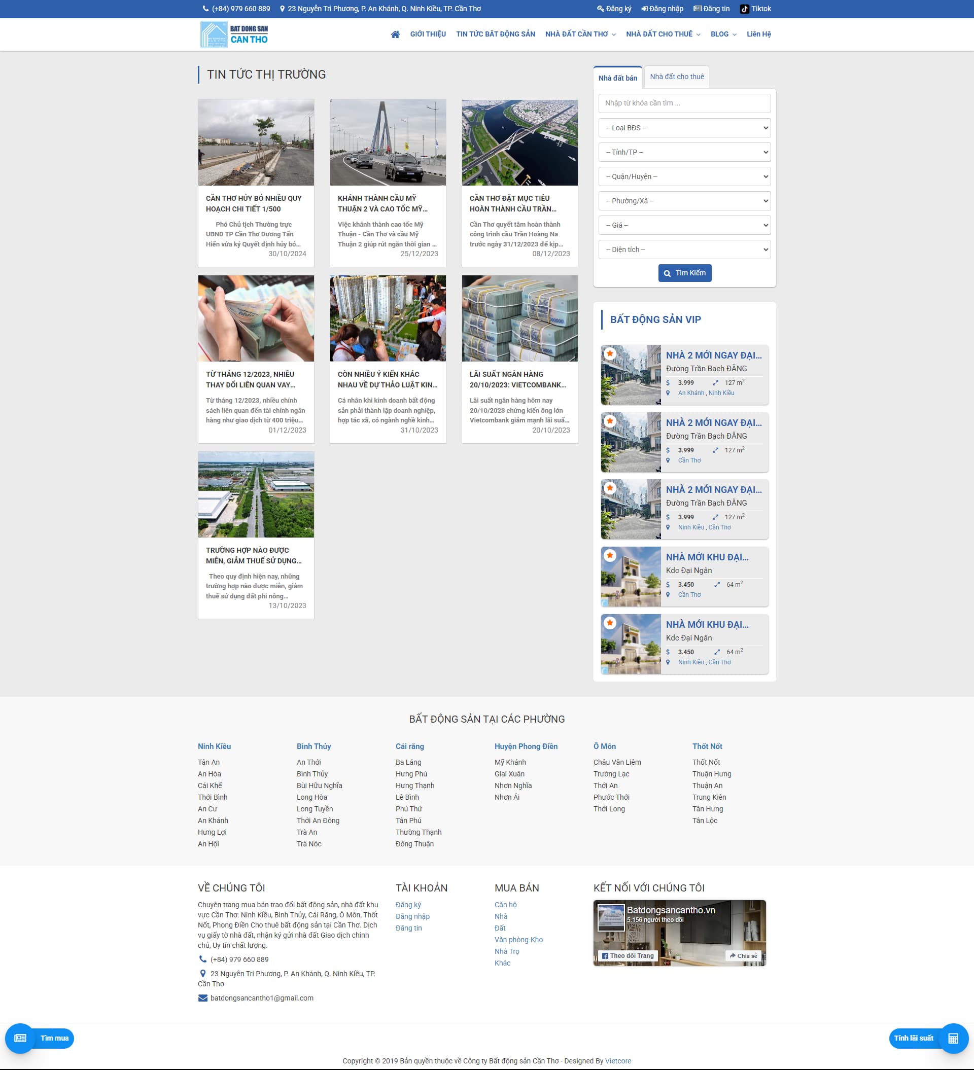 Bất Động Sản Cần Thơ