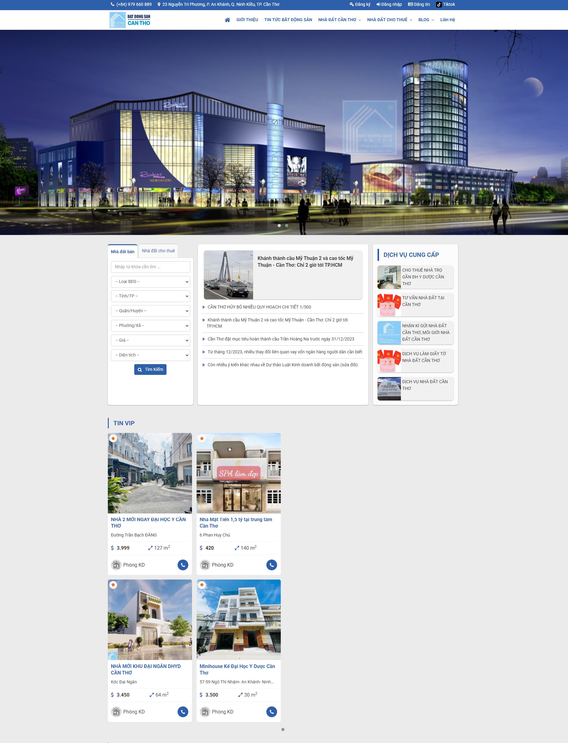 Bất Động Sản Cần Thơ