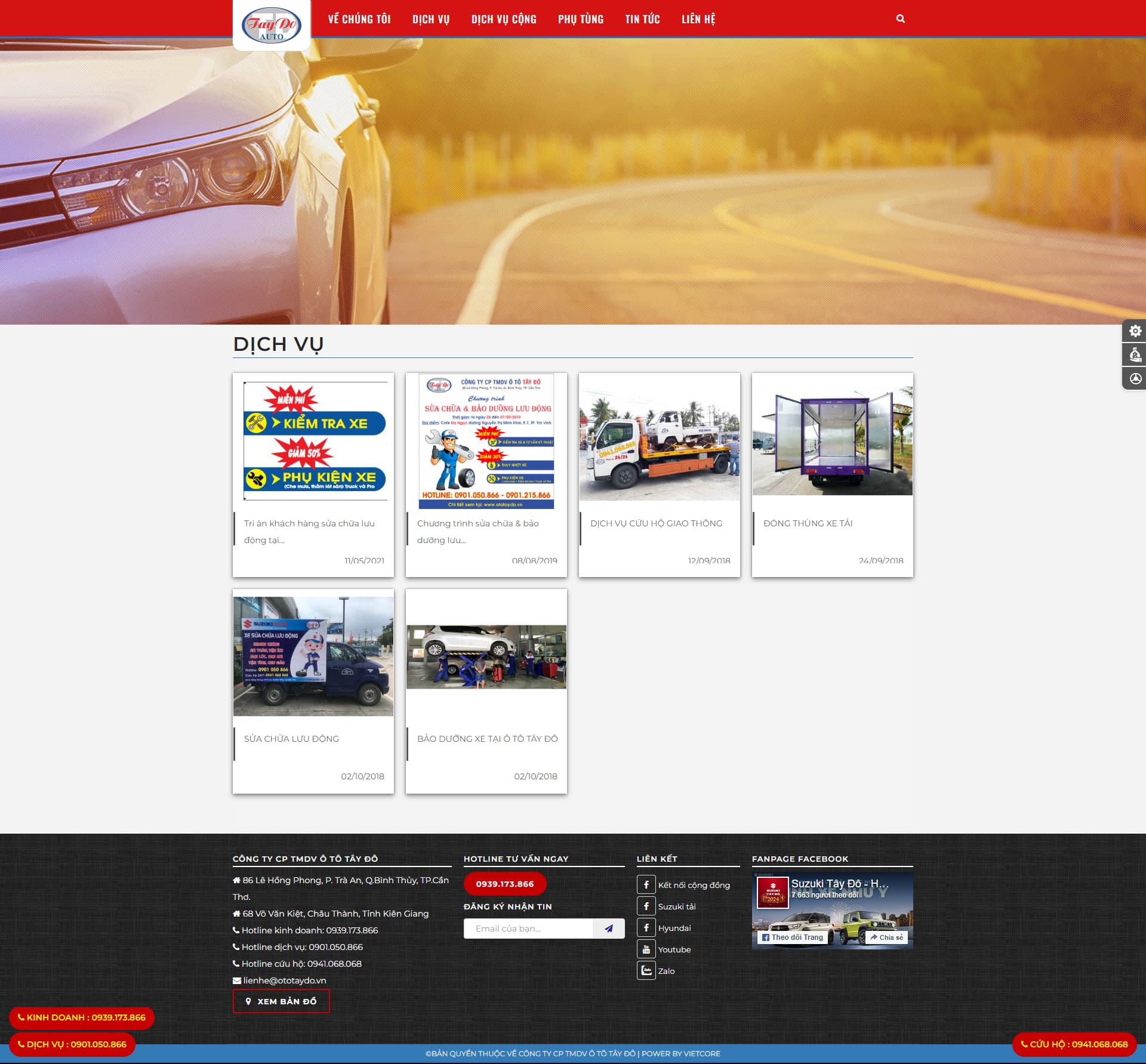 Cty CP Oto Tây Đô