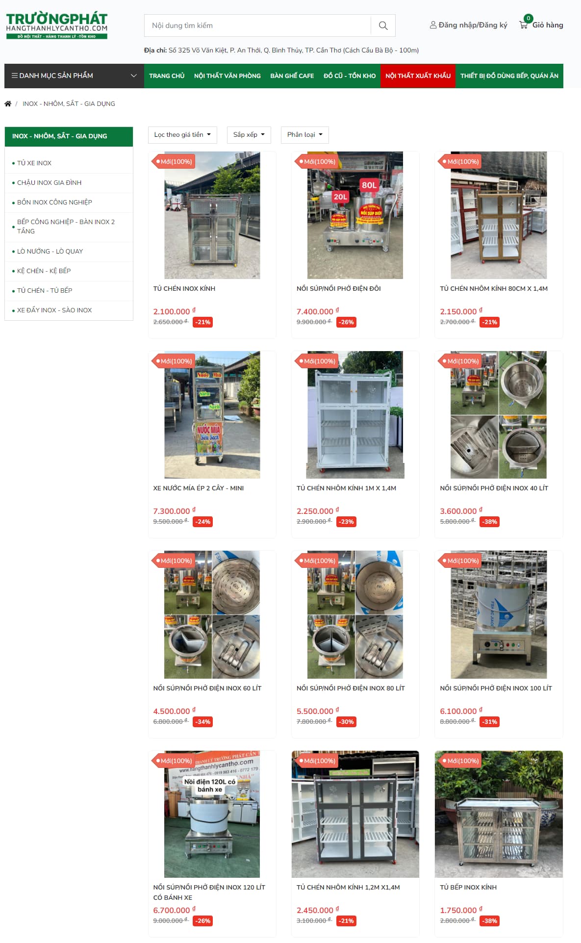 Hàng Thanh Lý Cần Thơ