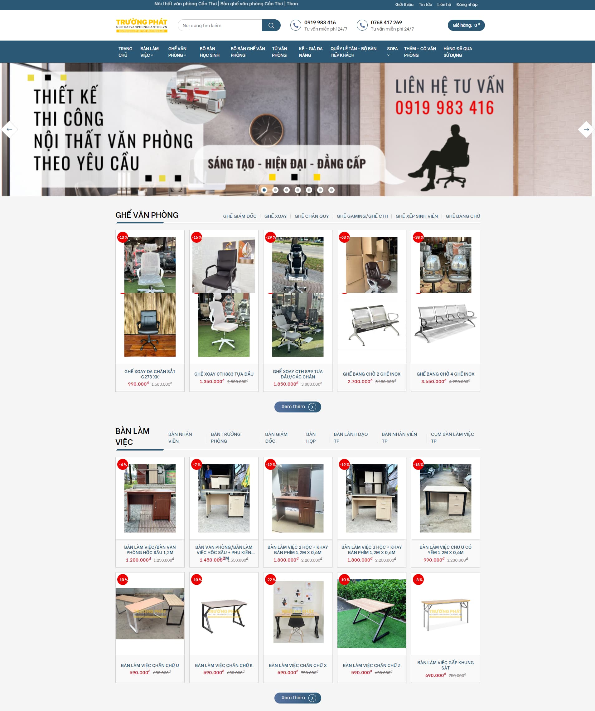 Nội Thất VP Cần Thơ