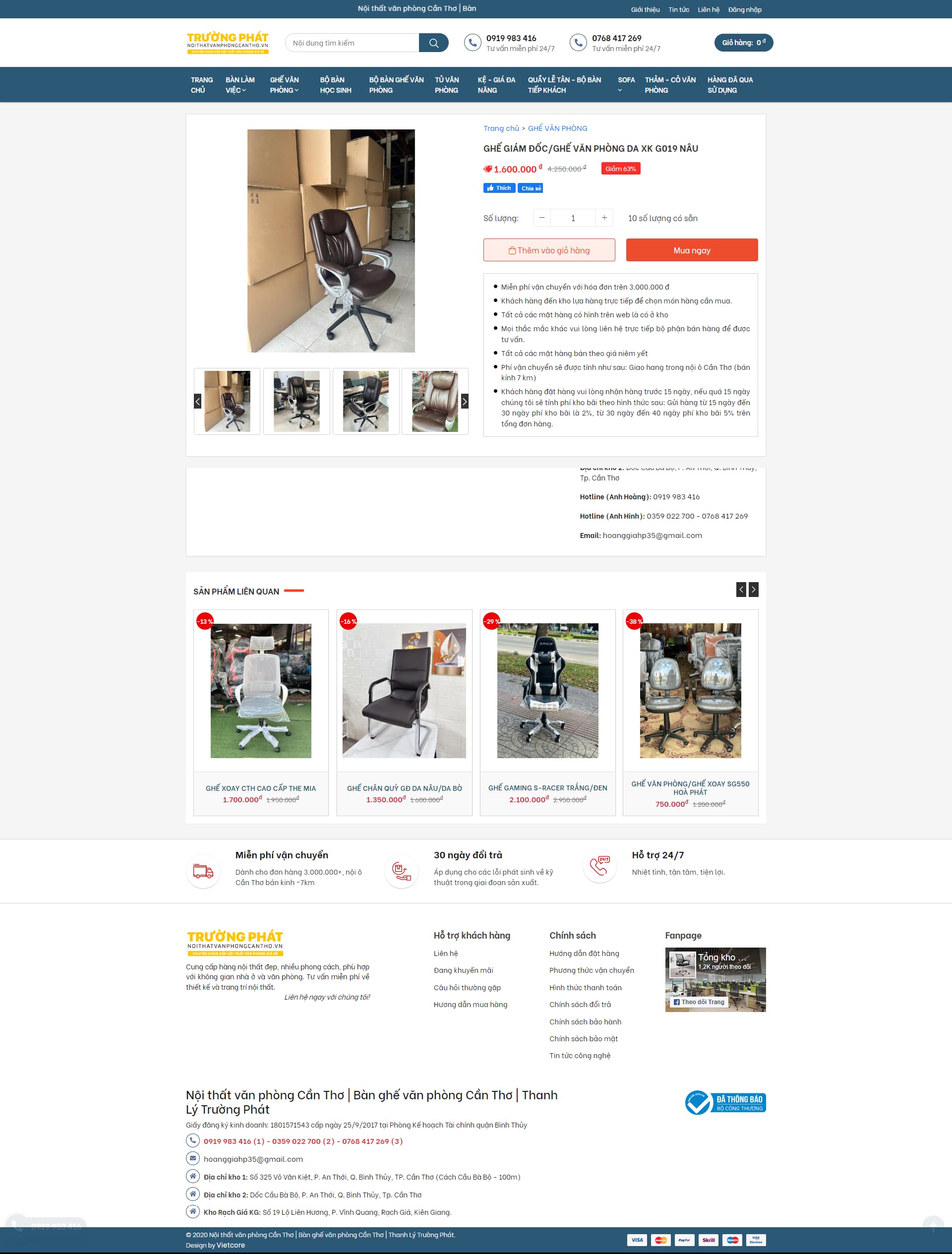 Nội Thất VP Cần Thơ