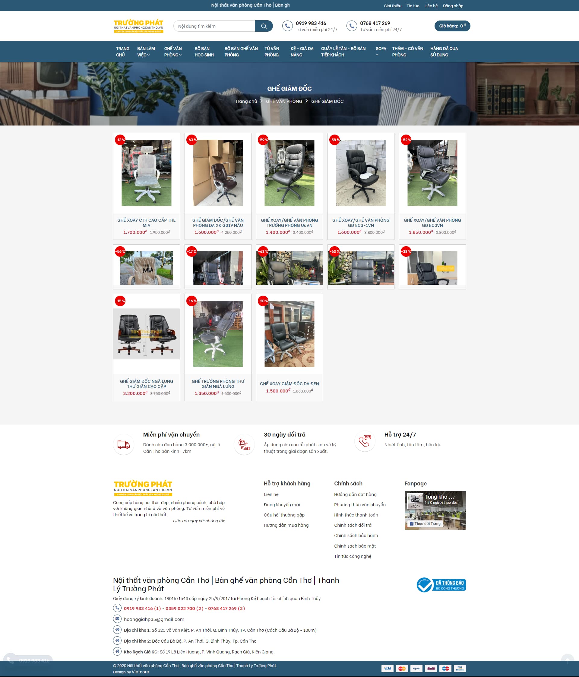 Nội Thất VP Cần Thơ