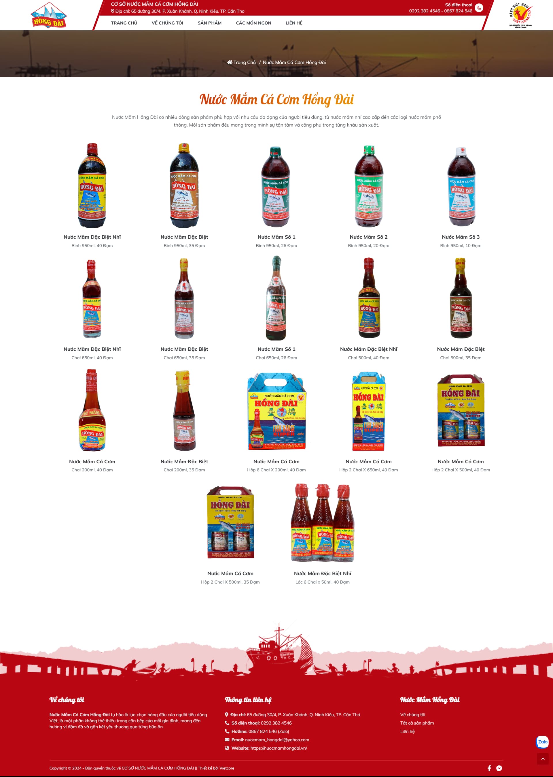 Nước Mắm Hồng Đài