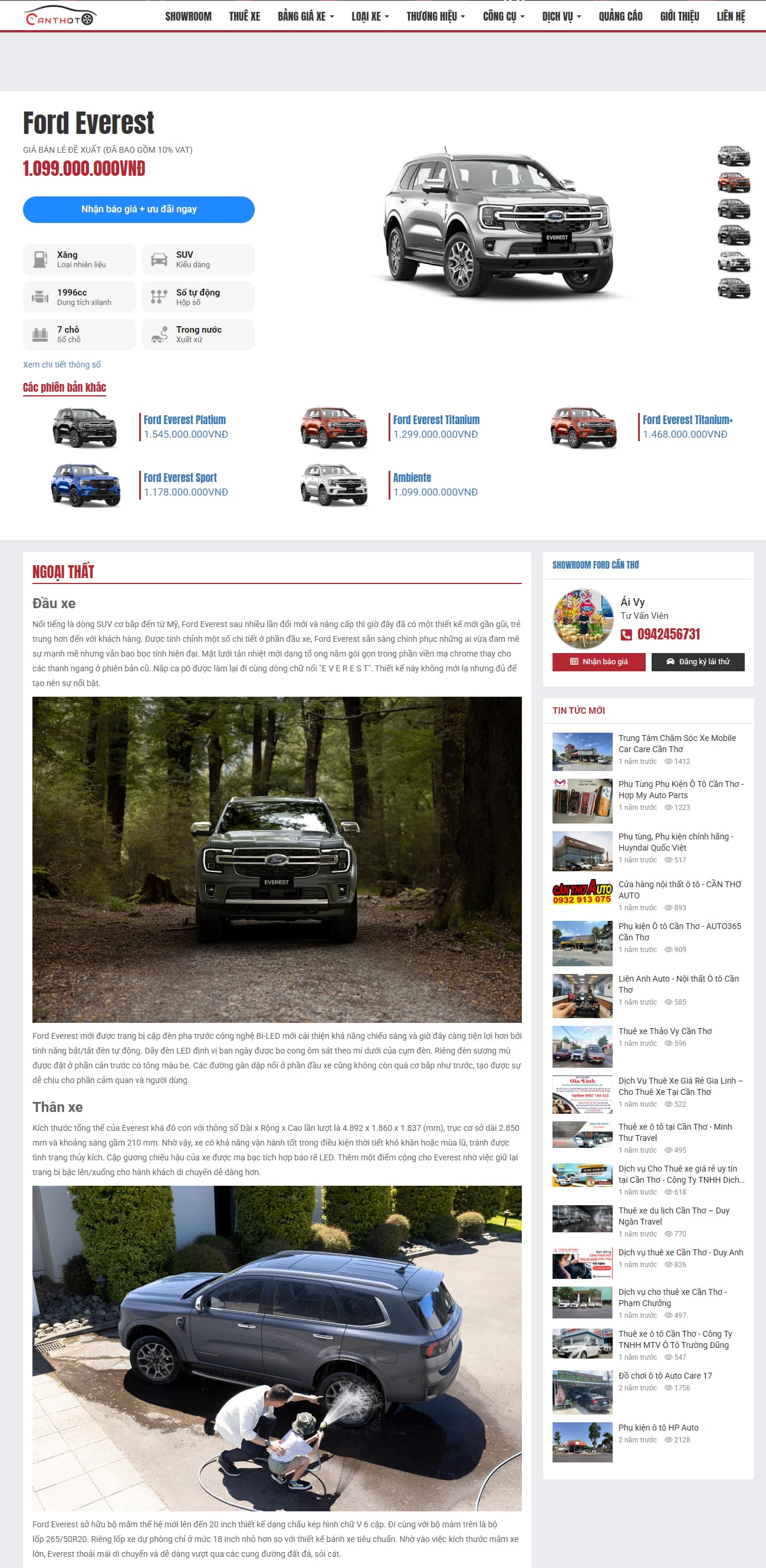 Sàn Ô Tô Cần Thơ