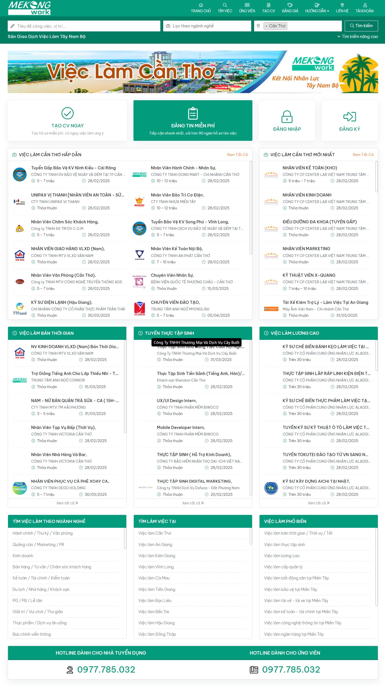 Sàn Việc Làm Tây Nam Bộ