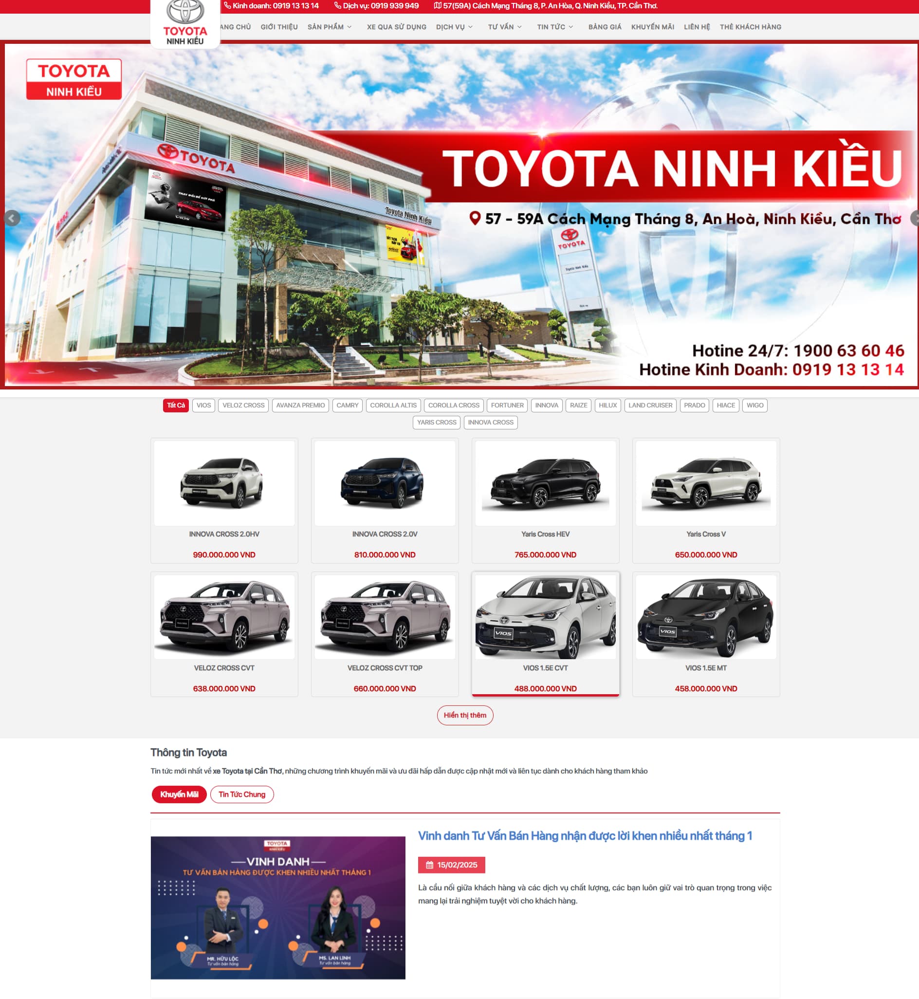 Toyota Ninh Kiều