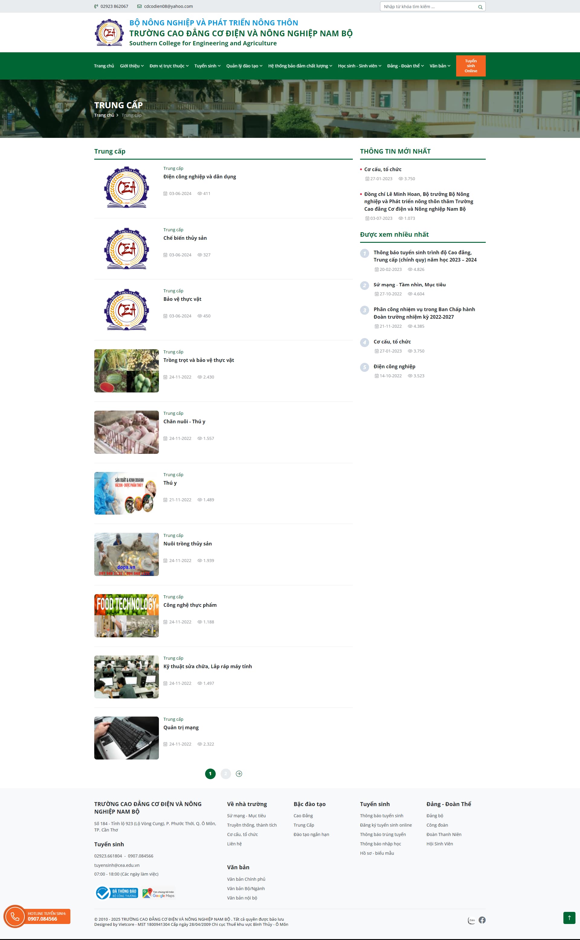Trường Cao Đẳng Cơ Điện và Nông Nghiệp Nam Bộ