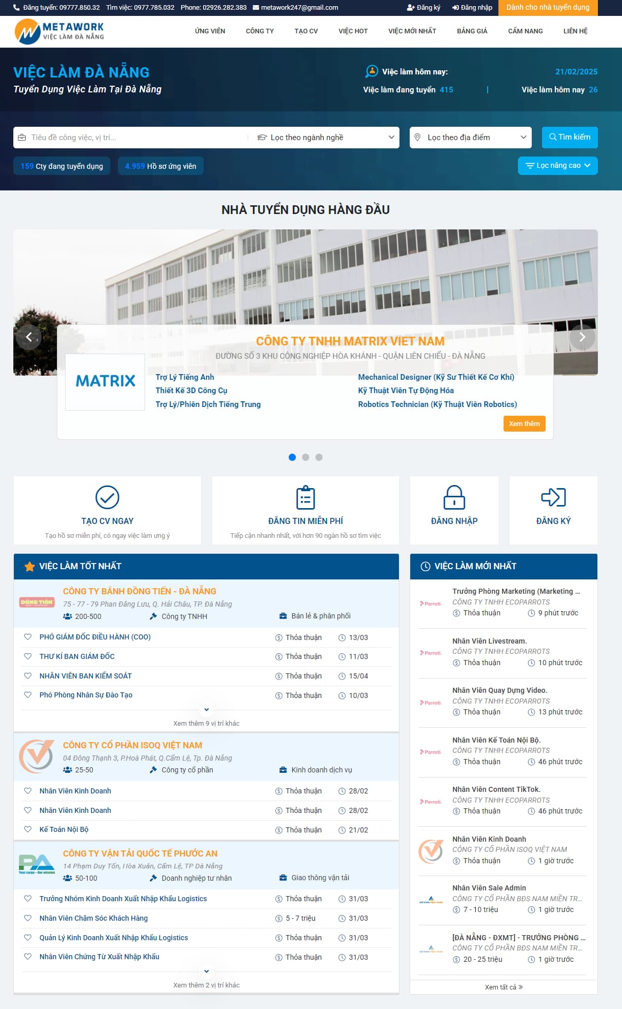 Việc Làm Đà Nẵng