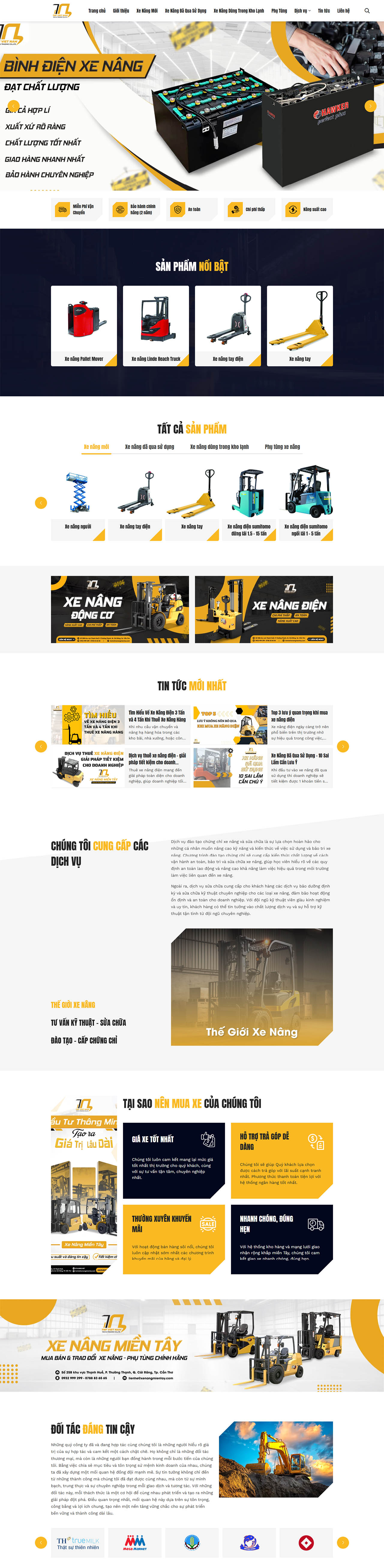 Xe Nâng Miền Tây