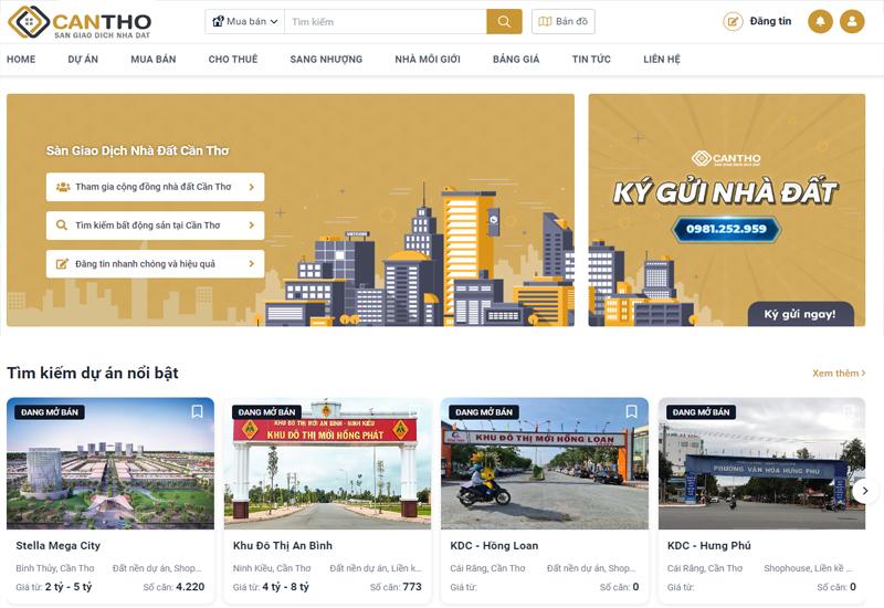 Sàn Nhà đất Cần Thơ
