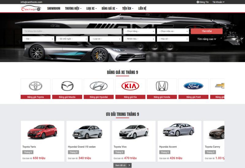 Sàn Ô Tô Cần Thơ