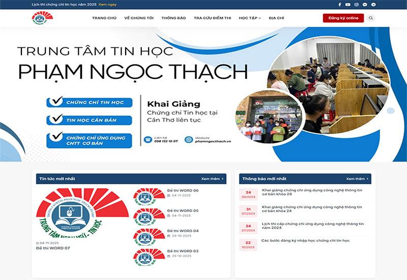 Trung Tâm Tin Học Phạm Ngọc Thạch