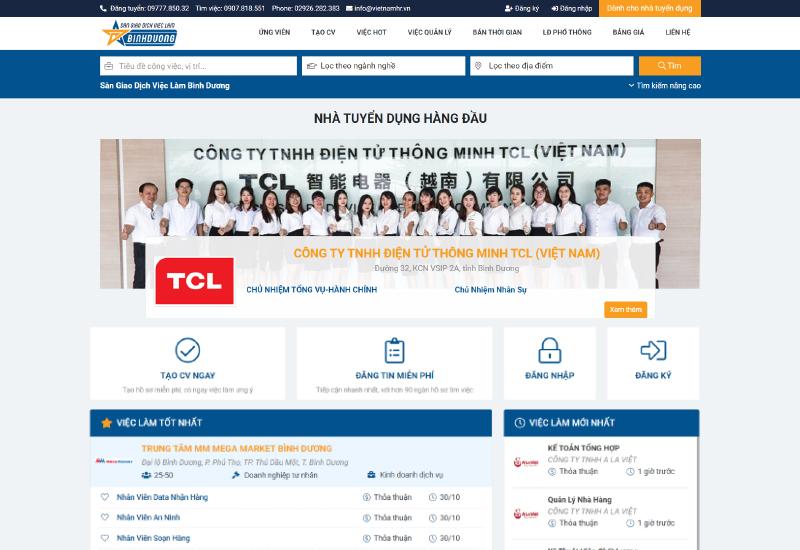 Việc Làm Bình Dương