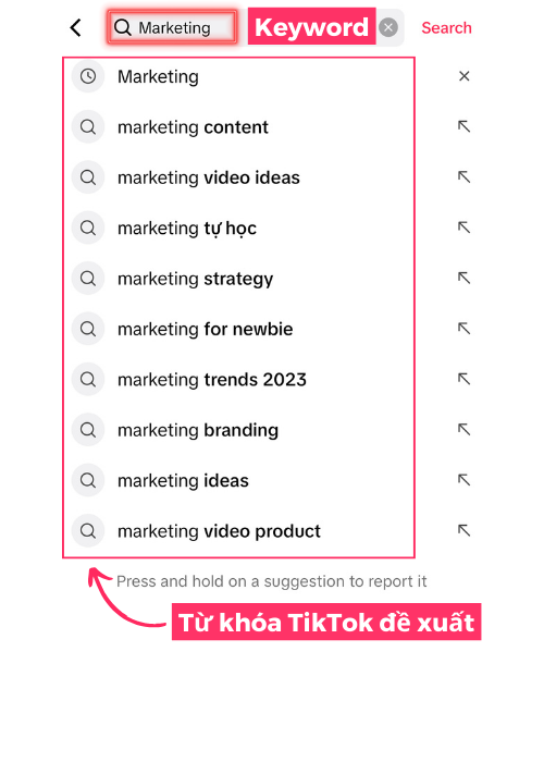 4 bước nghiên cứu từ khóa TikTok